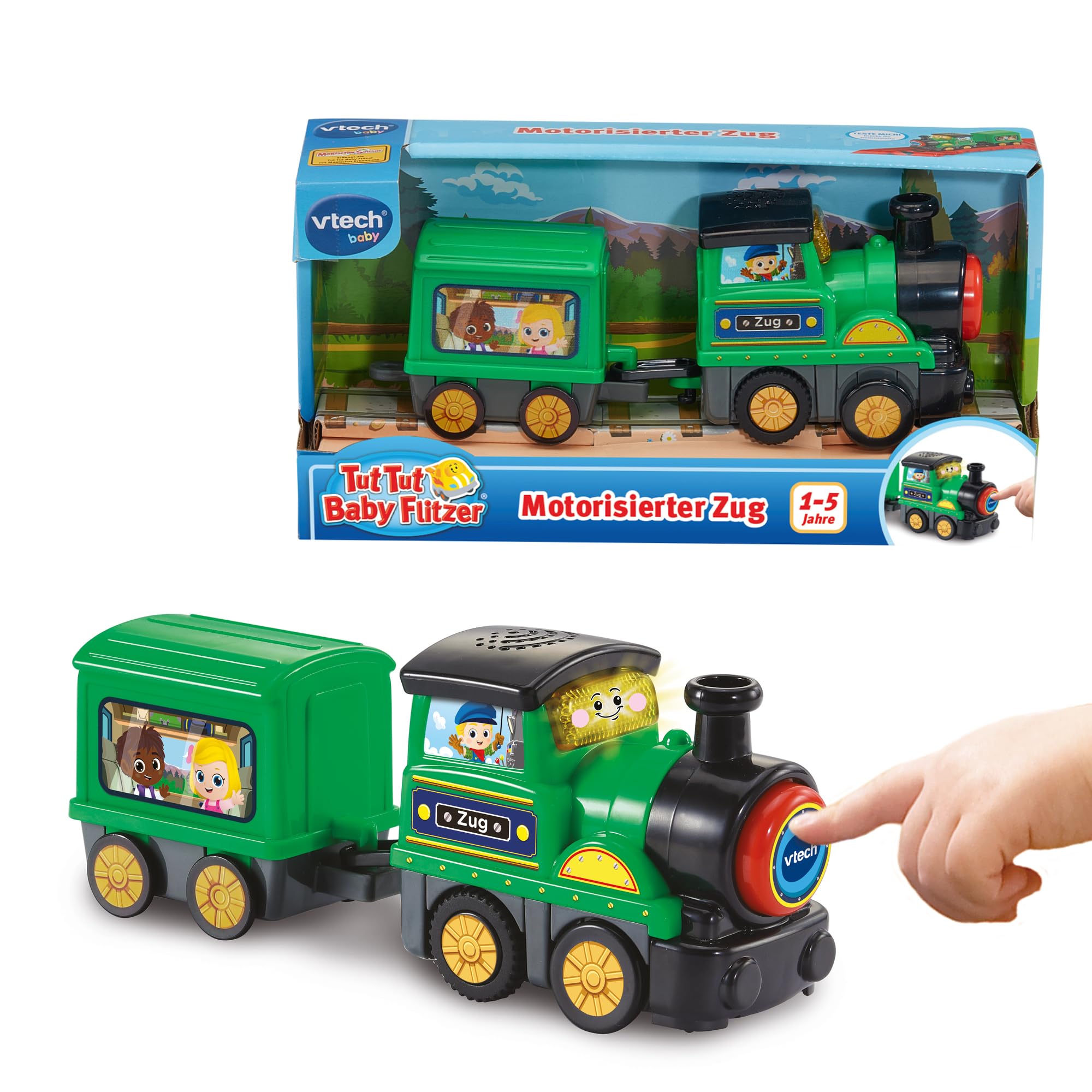 Amazon.com: Vtech Tut Tut Baby Speedster Motorised Train : Toys